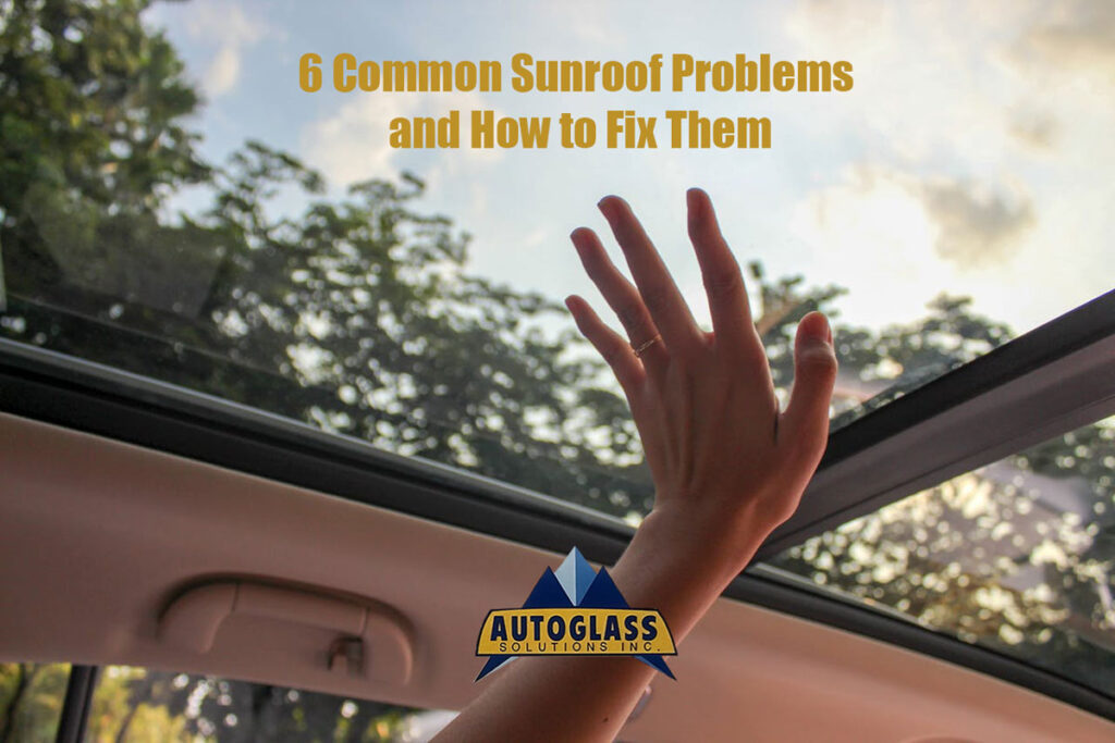 Sunroof Common Problems and How to Fix It