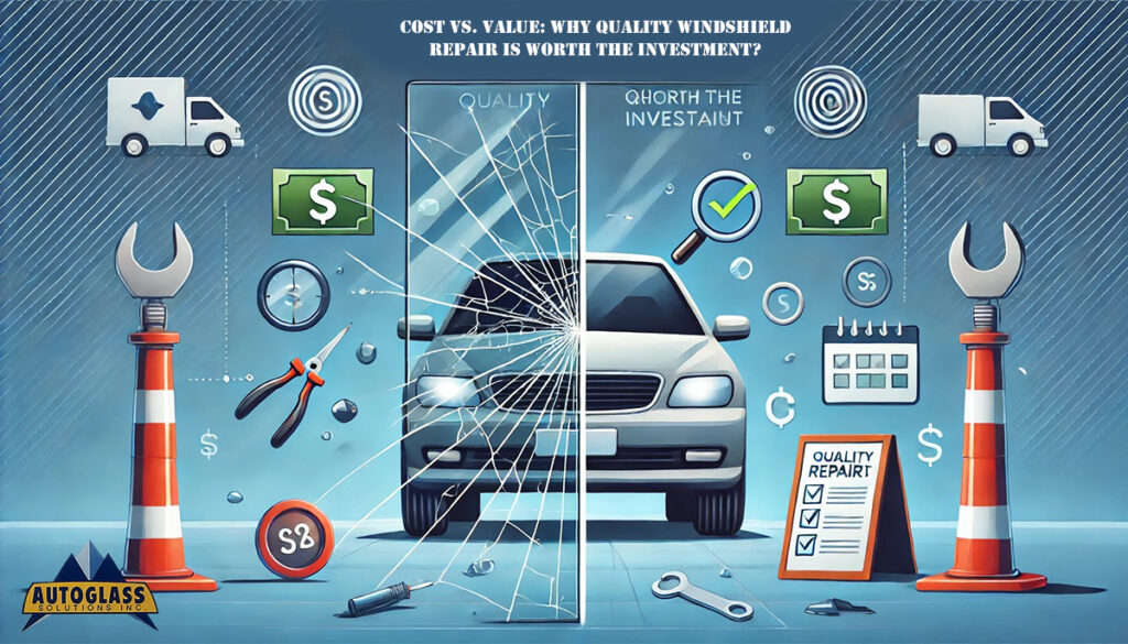 Cost vs. Value: Why Quality Windshield Repair is Worth the Investment?